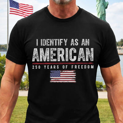 Unisex T-shirt, Premium T-shirt, Hoodie - America 250th Anniversary Gifts For Men And Women - Liberty Stands Tall