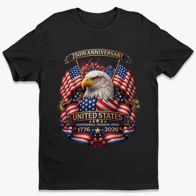 Unisex T-shirt, Premium T-shirt, Hoodie - America 250th Anniversary Gifts For Men And Women - Half A Millennium Of Courage