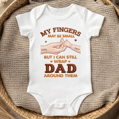 Custom Baby Onesie - Personalized Baby Shower, Gender Reveal Gifts For New Moms, New Dads, New Parents - Tiny But Mighty